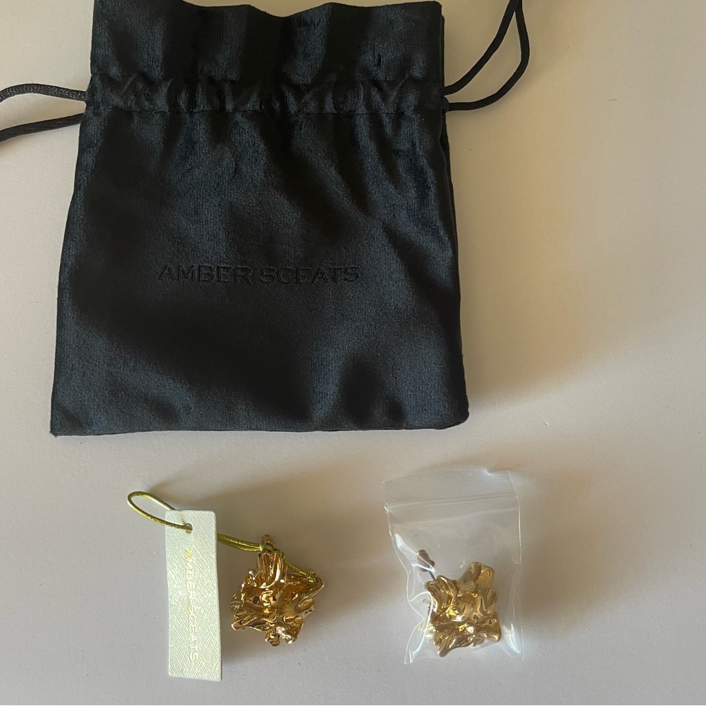 Amber Sceats Reese Gold Plated Earrings 60$